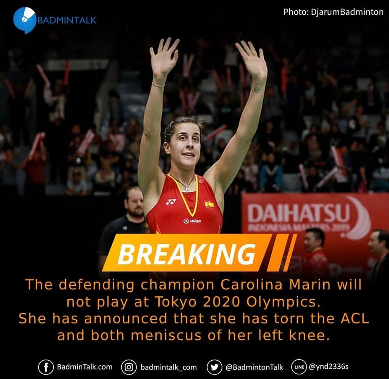 关于泰国羽毛球队轻取韩国羽毛球队，马琳爆发神勇的信息